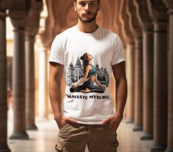 Namaste Mysuru Crew Neck T-shirt